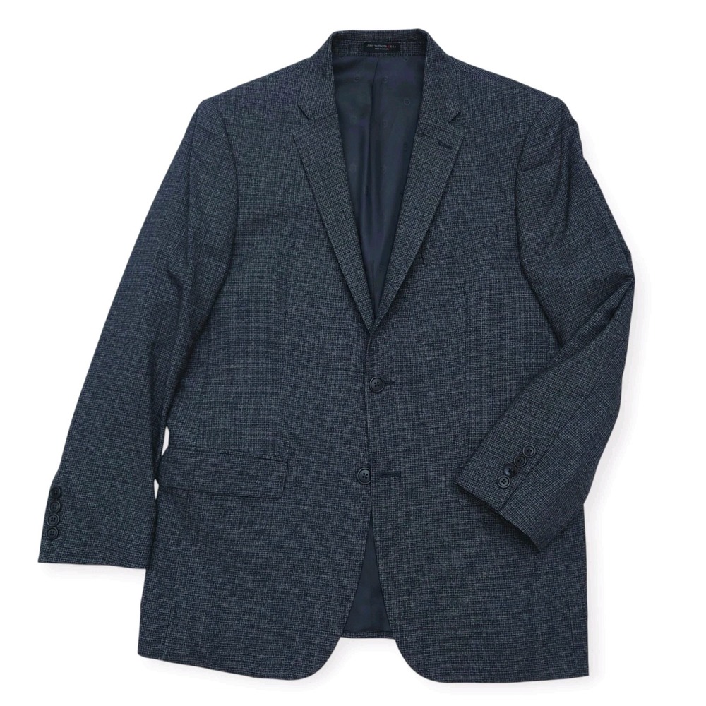 JOHN VARVATOS USA Suit Jacket Wool Blazer 40R Charcoal Gray Union Made Canada